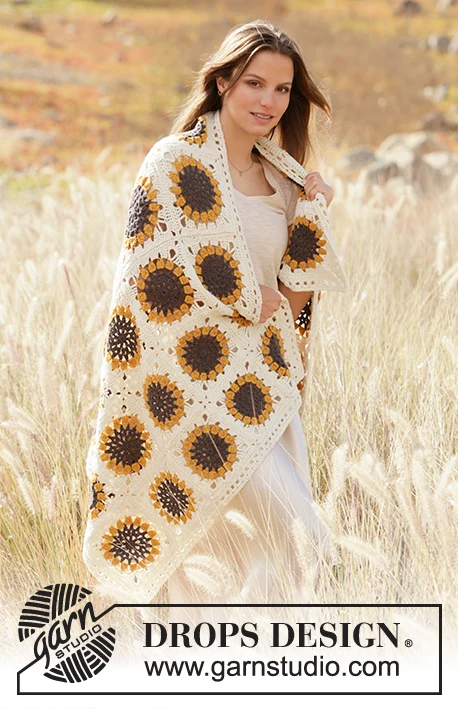 209-3 Golden Garden by DROPS Design
