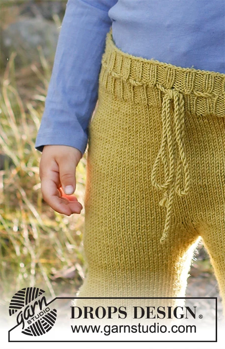37-8 Autumn Adventures Trousers by DROPS Design