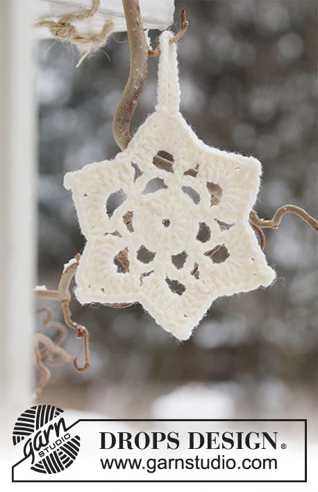 0-1480 Snow Rose by DROPS Design