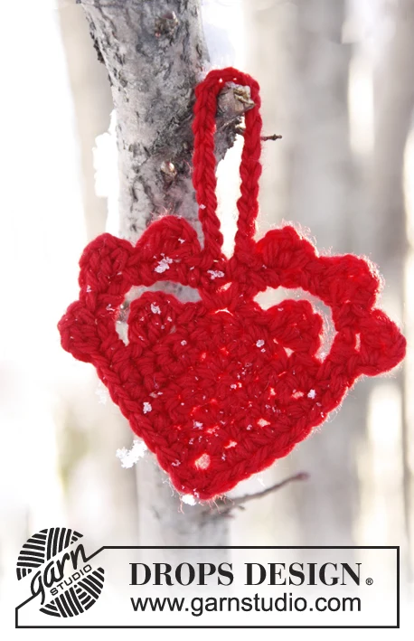 0-798 Heartflakes by DROPS Design