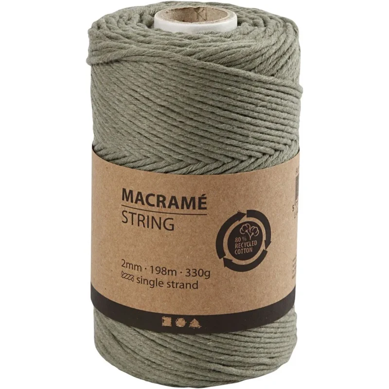 Macramé-reb 2 mm