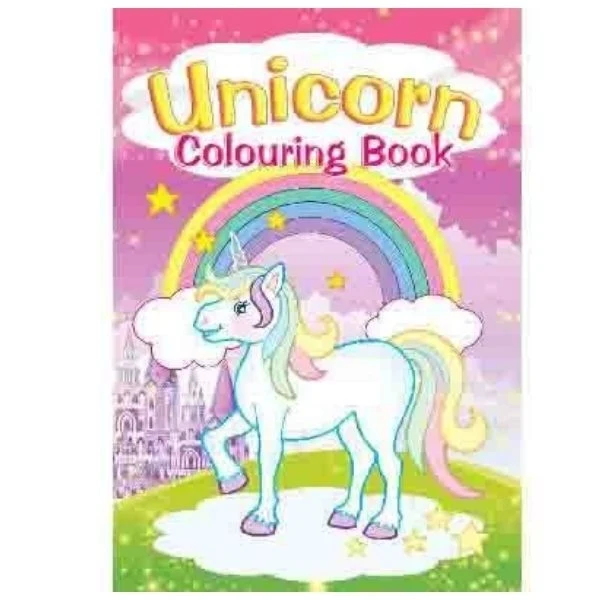 Malebog A4 Unicorn, 16 sider