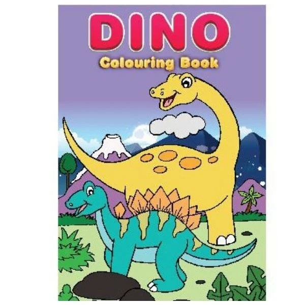 Malebog A4 Dino, 16 sider