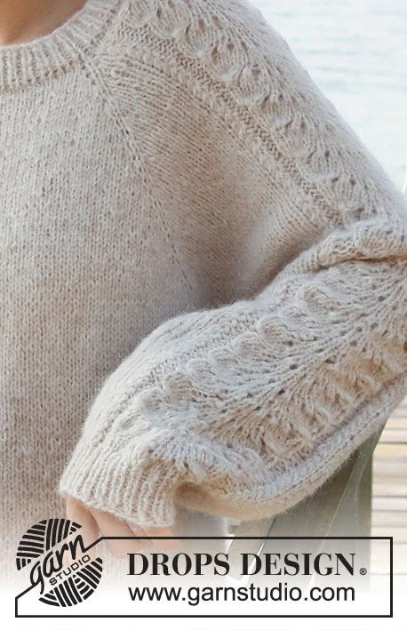 221-3 Bronze Summer Sweater by DROPS Design