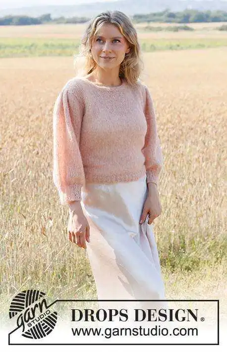 223-1 Peaches and Cream by DROPS Design