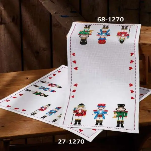 Broderikit nøddeknækker 34 x 86 cm