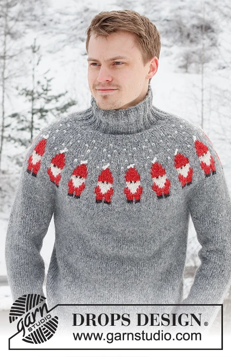 DROPS Christmas KAL 2021 - Herresweater