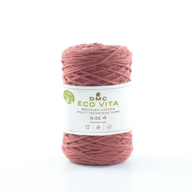 DMC Eco Vita 4 Garn Unicolor 105 Rust