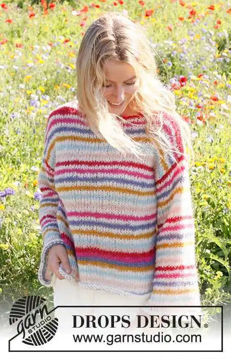 231-2 Candy Stripes by DROPS Design