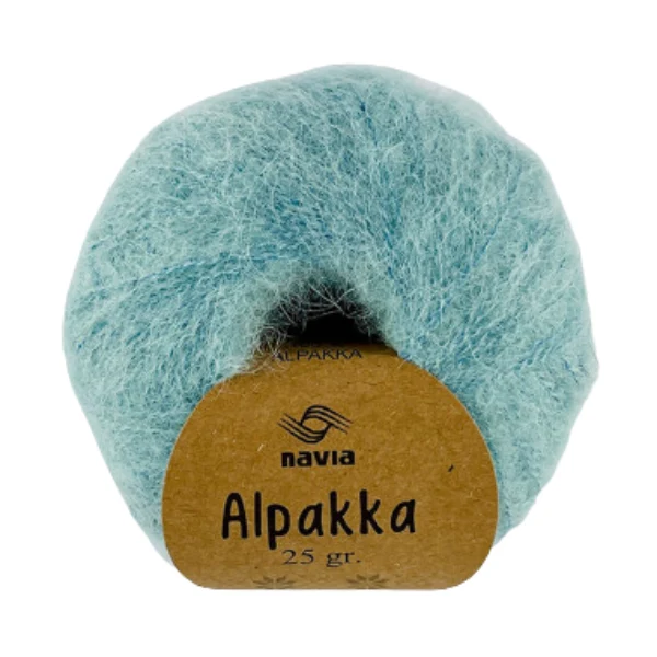 Navia Alpakka 861 Bølgeblå