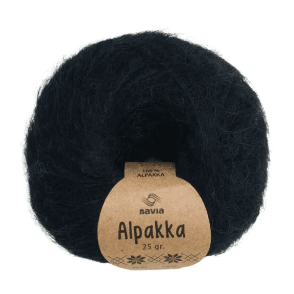Navia Alpakka 807 Sort