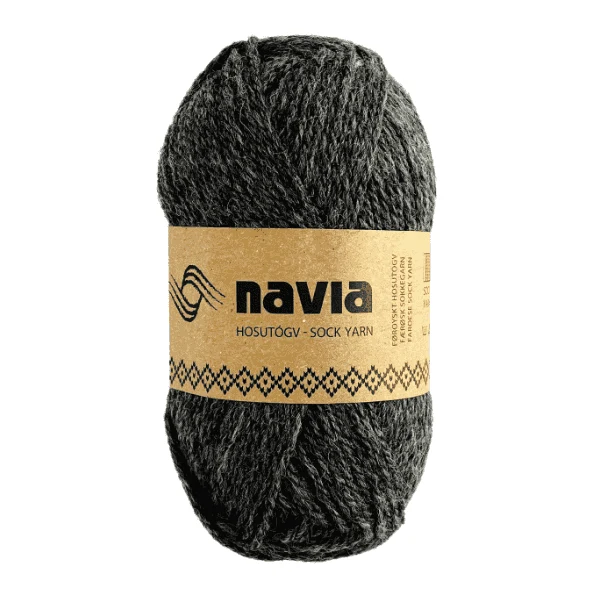 Navia Sokkegarn 503 Mellemgrå