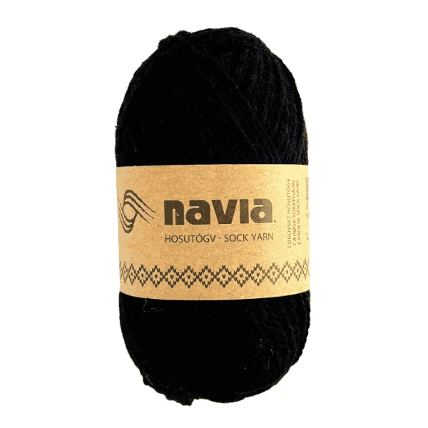 Navia Sokkegarn 506 Sort