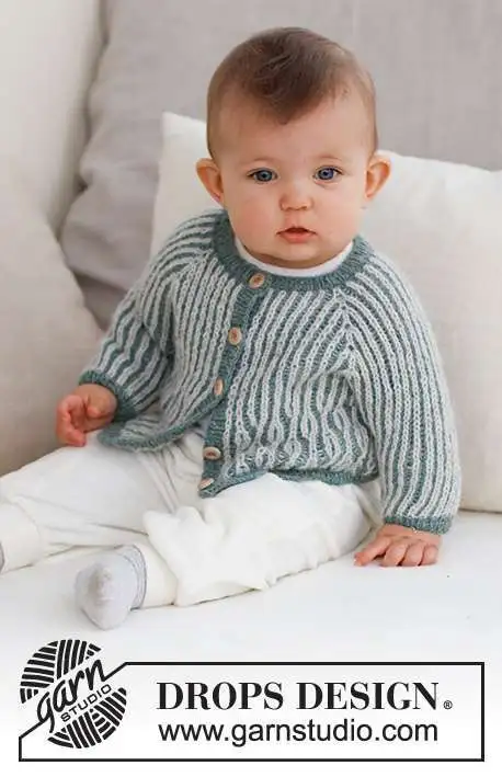43-18 Harbour Highlights Cardigan by DROPS Design