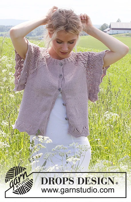 232-17 Race the Wind Jacket by DROPS Design