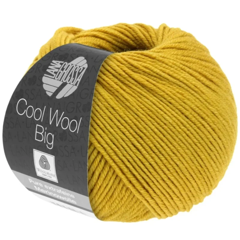 Lana Grossa Cool Wool Big 996 Mørk gul