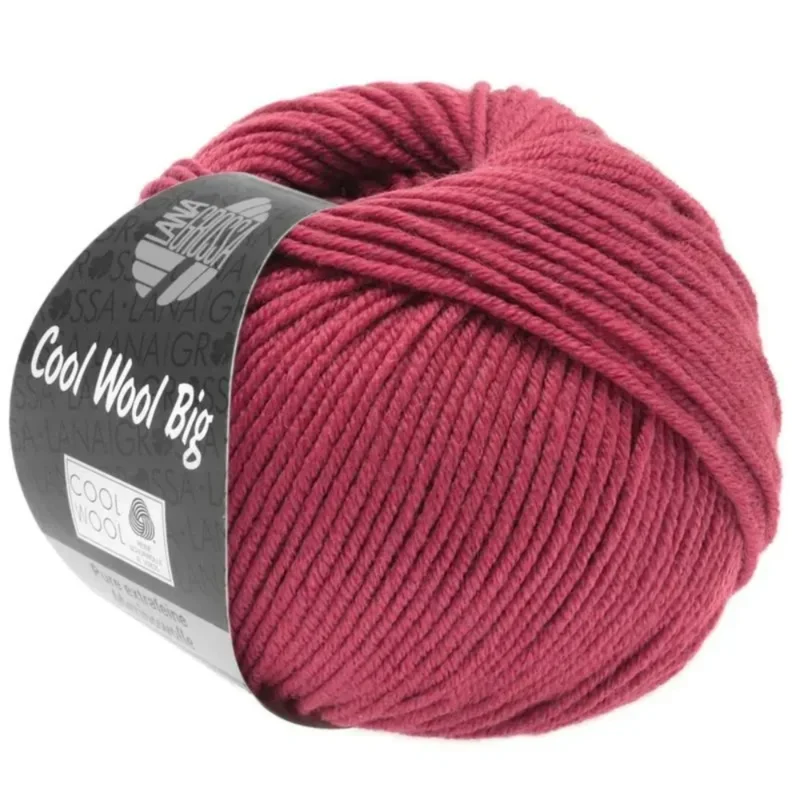 Lana Grossa Cool Wool Big 976 Kardinal Rød