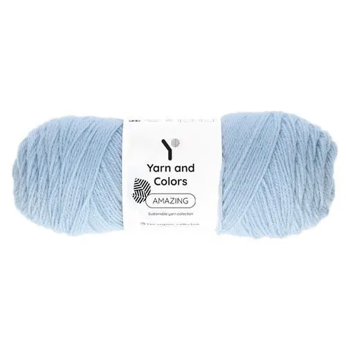 Yarn and Colors Amazing 063 Isblå