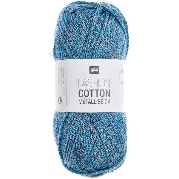 Rico Design Fashion Cotton Métallisé