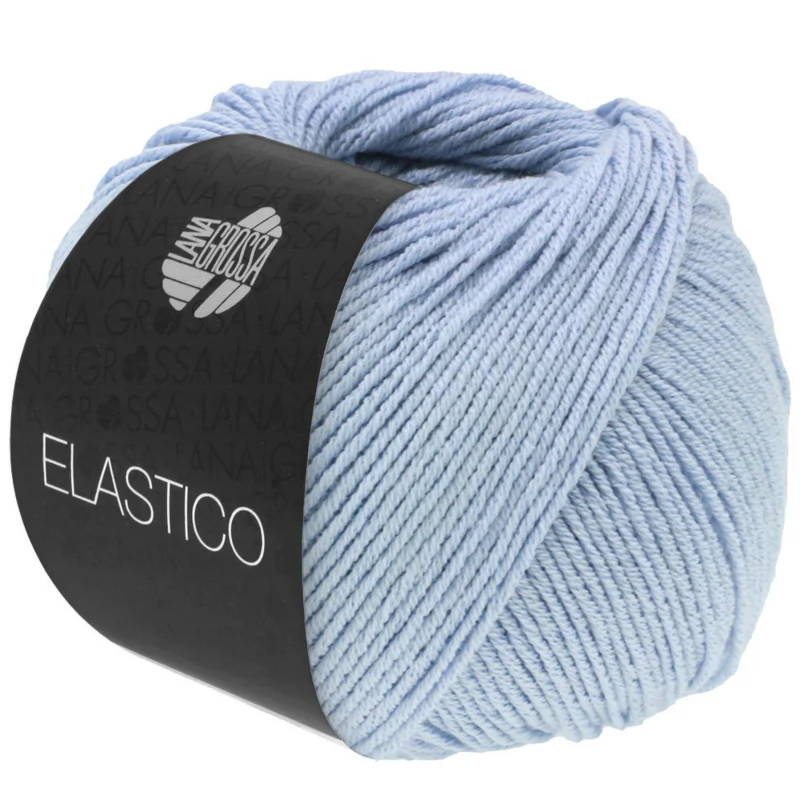 Lana Grossa Elastico 185 Støvet lyseblå