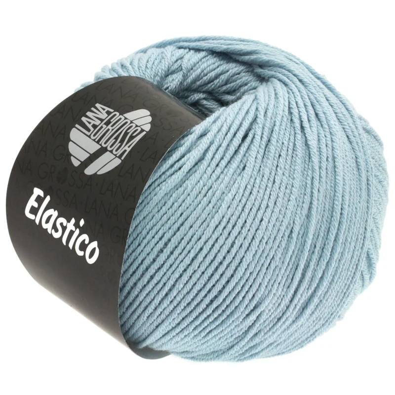 Lana Grossa Elastico 130 Støvet lyseblå
