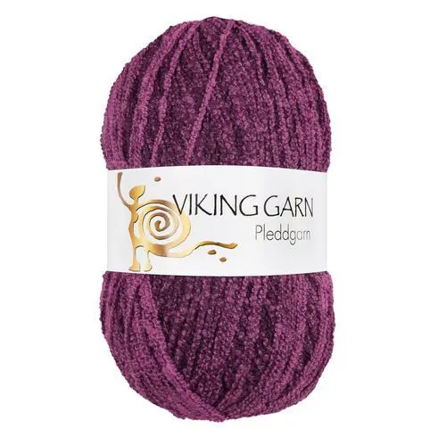 Viking Pleddgarn 769 Mørk lilla