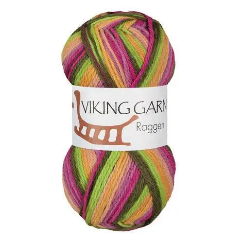Viking Raggen 744 Mutli gul/grøn