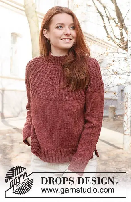 235-24 Autumn Cardinal by DROPS Design
