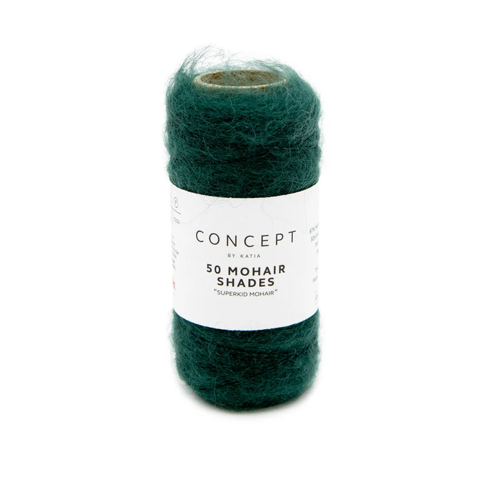 Katia 50 Mohair Shades 24 Mintturkis