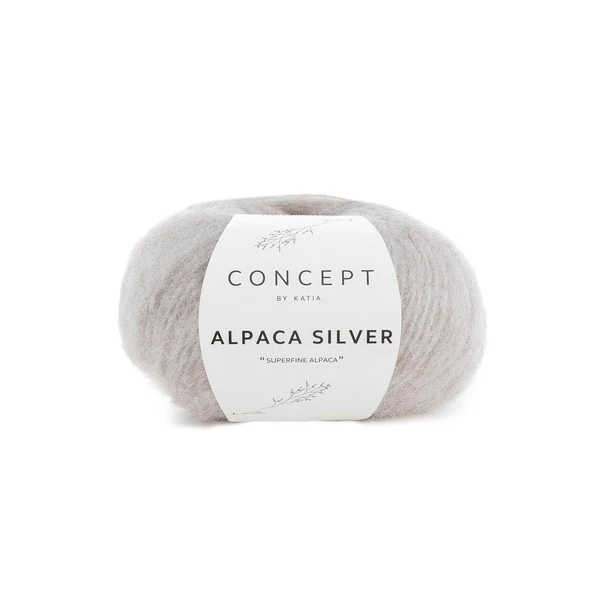 Katia Alpaca Silver 251 Beige-sølv