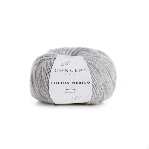 Katia Cotton-Merino 106 Lys grå