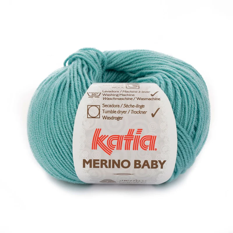 Katia Merino Baby 074 Lys turkis