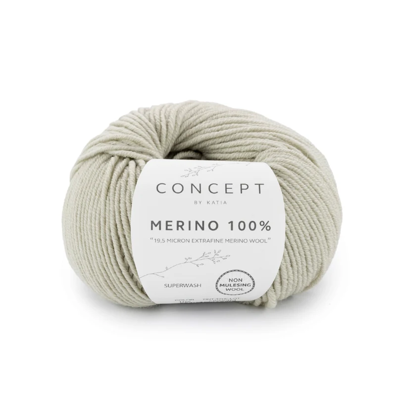Katia Merino 100% 102 Lys salvie
