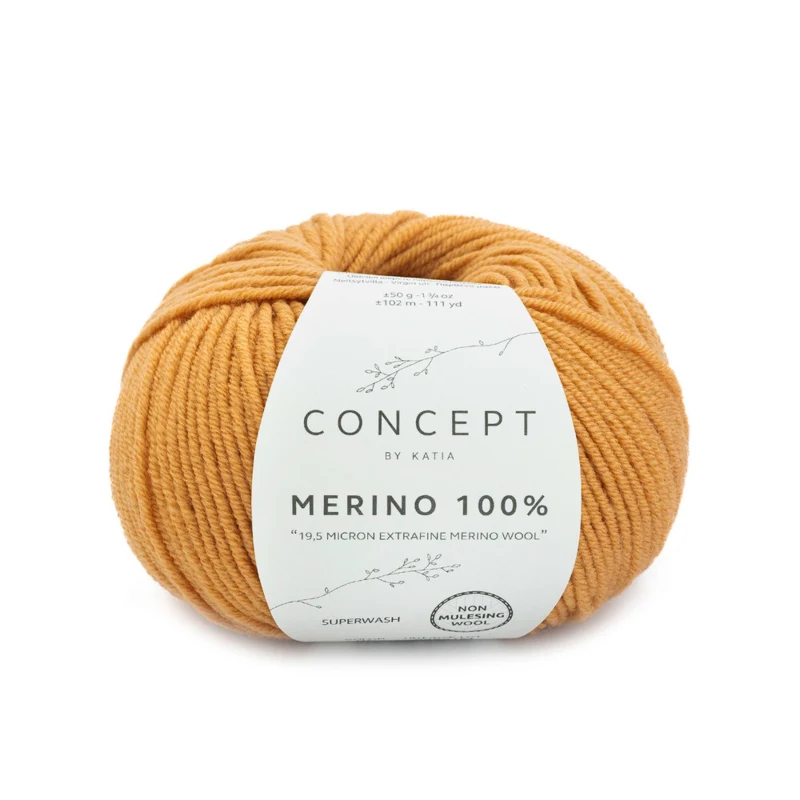 Katia Merino 100% 097 Ferskenorange