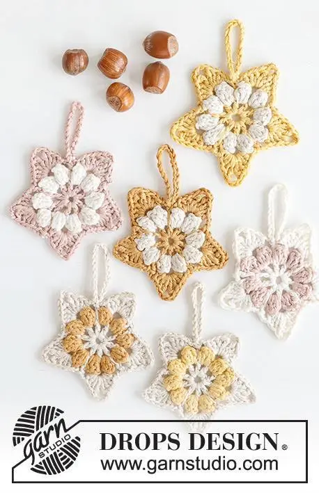 0-1581 Blooming Stars by DROPS Design