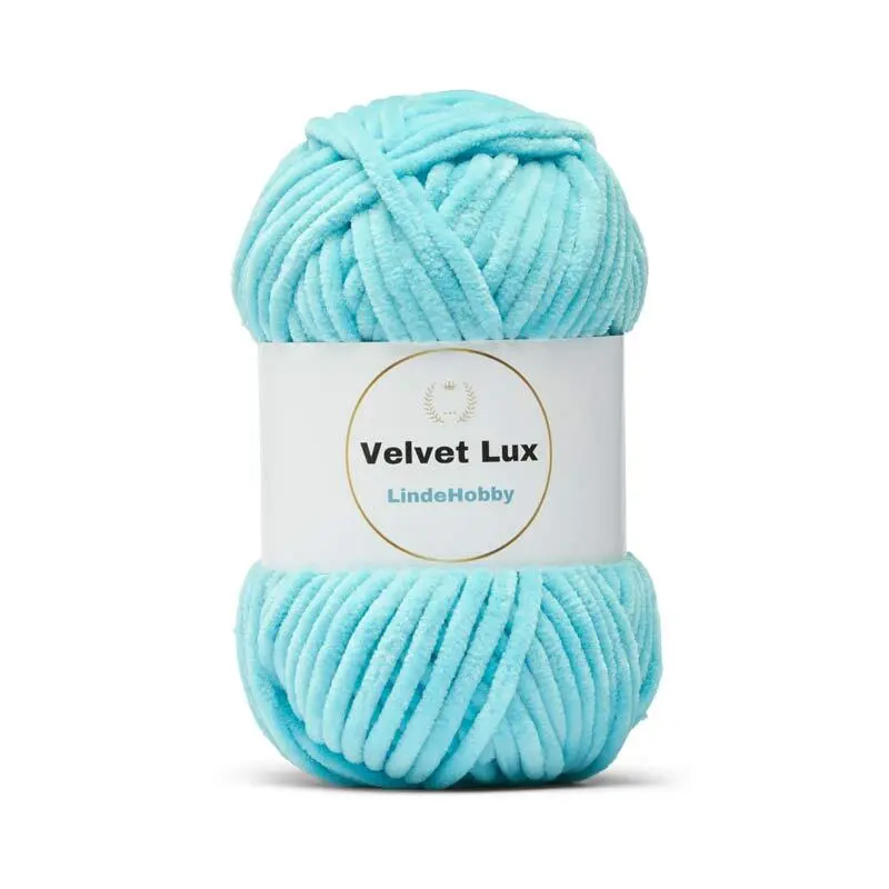 LindeHobby Velvet Lux 28 Mintgrøn
