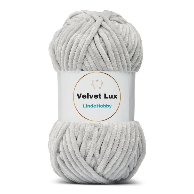 LindeHobby Velvet Lux 04 Grå