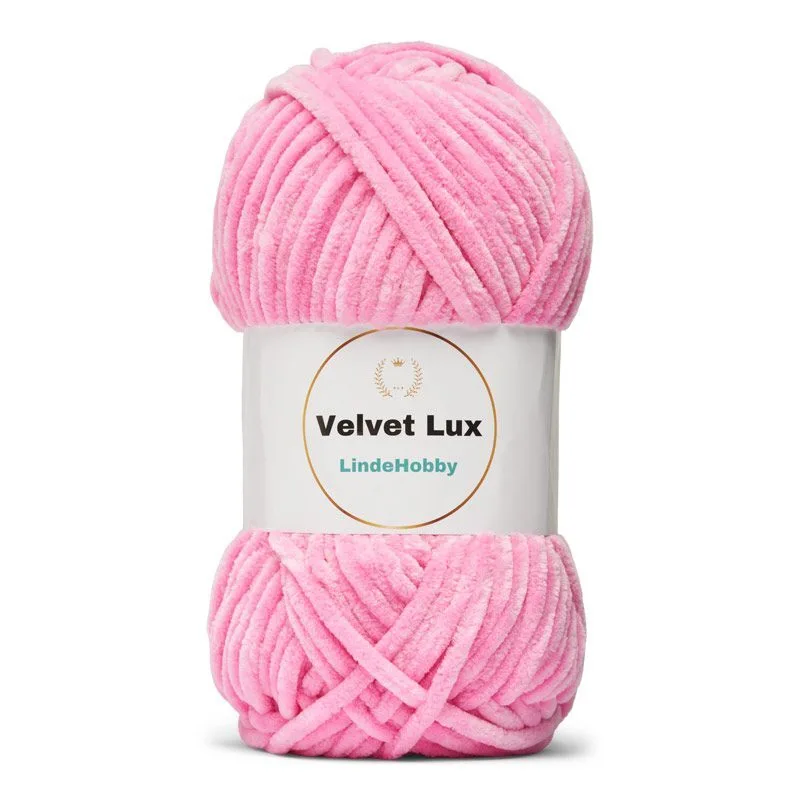 LindeHobby Velvet Lux 27 Lyserød