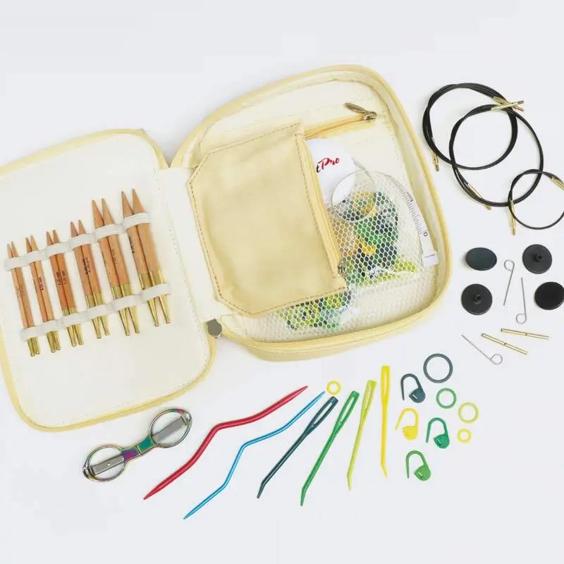 KnitPro Beginner Basix Udskiftelige Rundpindesæt