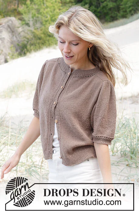 239-15 Sherwood Smiles Cardigan by DROPS Design