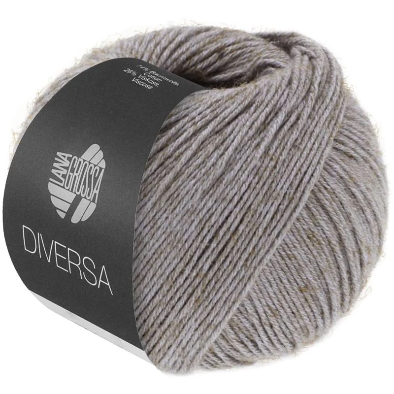 Lana Grossa Diversa 28 Lys grå