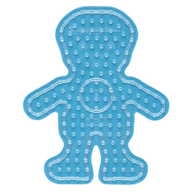 Hama Maxi stiftplade, transparent - Dreng 8208