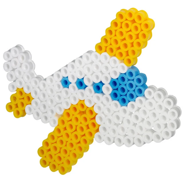 Hama Maxi stiftplade, transparent - Flyver 8216