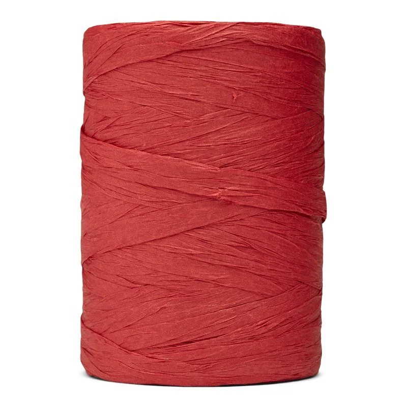 LindeHobby Raffia Lux 13 Rød