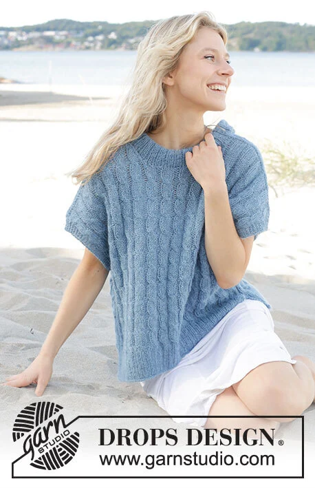 239-14 Swirling Sea by DROPS Design