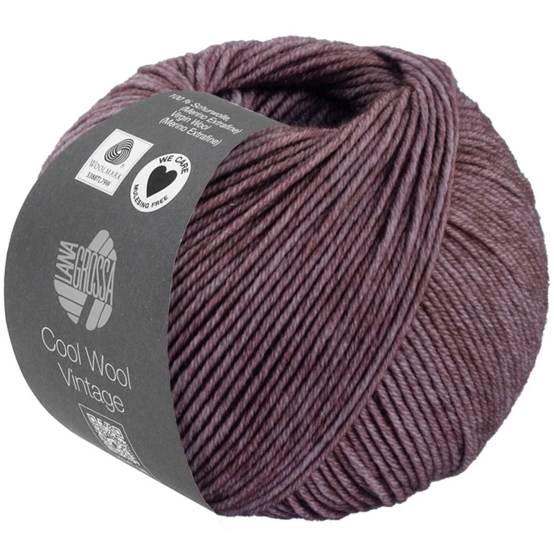 Lana Grossa Cool Wool Vintage 87 Antikviolet