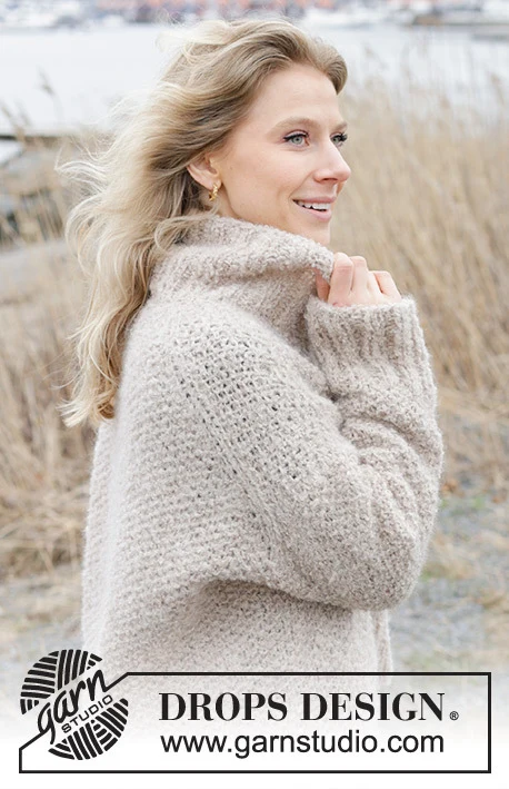 243-24 Outdoor Escape Sweater by DROPS Design