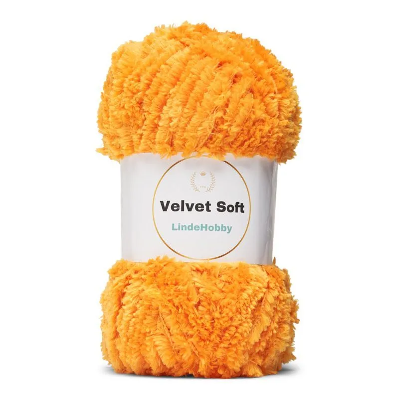 LindeHobby Velvet Soft 39 Sennepsgul