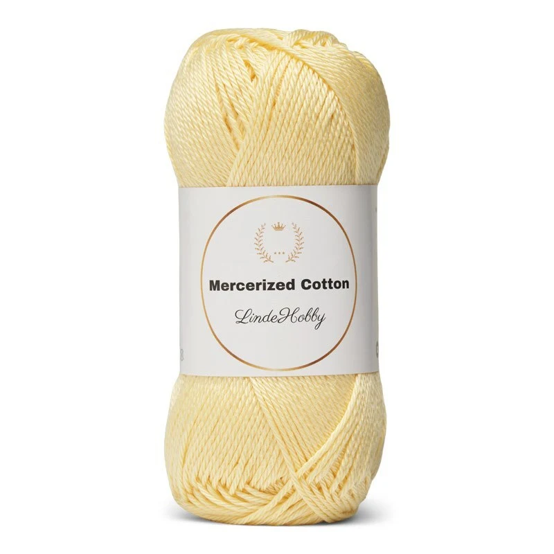 LindeHobby Mercerized Cotton 21 Sart gul