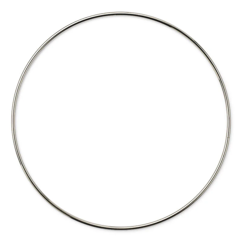 HobbyArts Metalring, Sølv 15 cm
